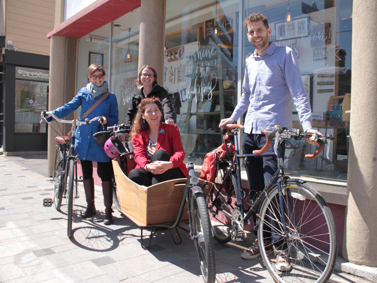 Is this corner of Hintonburg Ottawa's new hub for cycling advocacy? - Kitchissippi Times